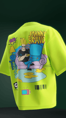 Jonny Bravo Tv Oversized T shirt